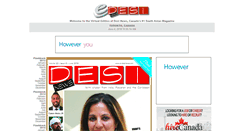 Desktop Screenshot of e-desinews.com